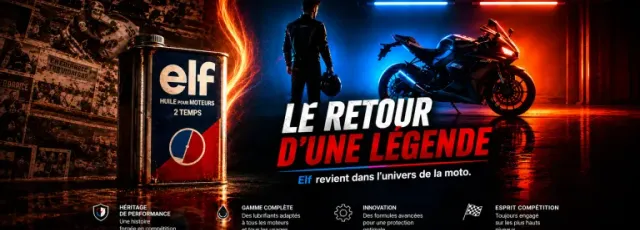 Le grand retour d'Elf Moto : TotalEnergies relance une marque légendaire