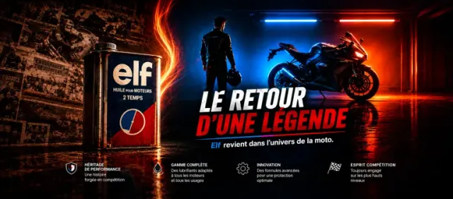 Le grand retour d'Elf Moto : TotalEnergies relance une marque légendaire