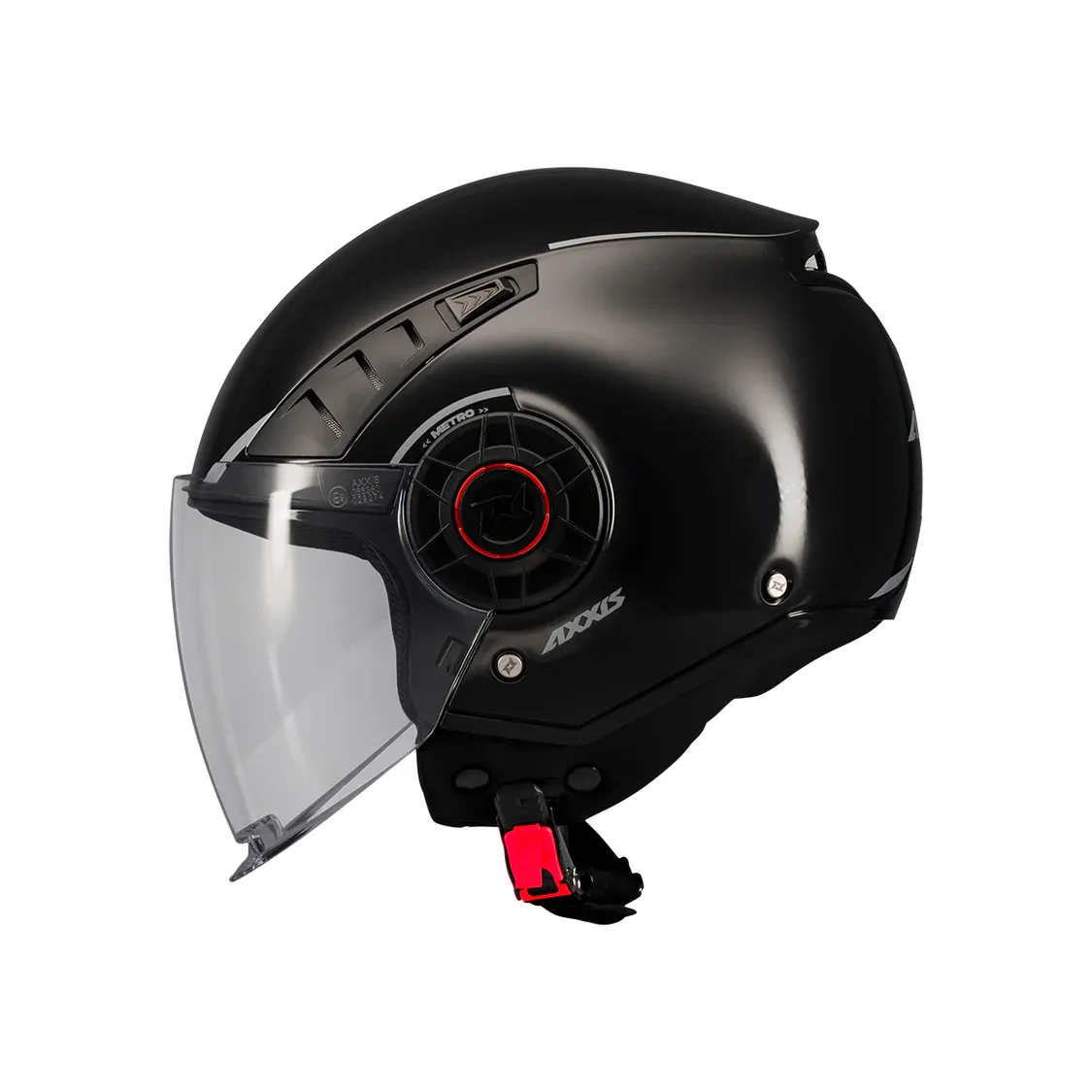 Casque AXXIS Metro S Solid A1 (Gloss Black) - Image 2