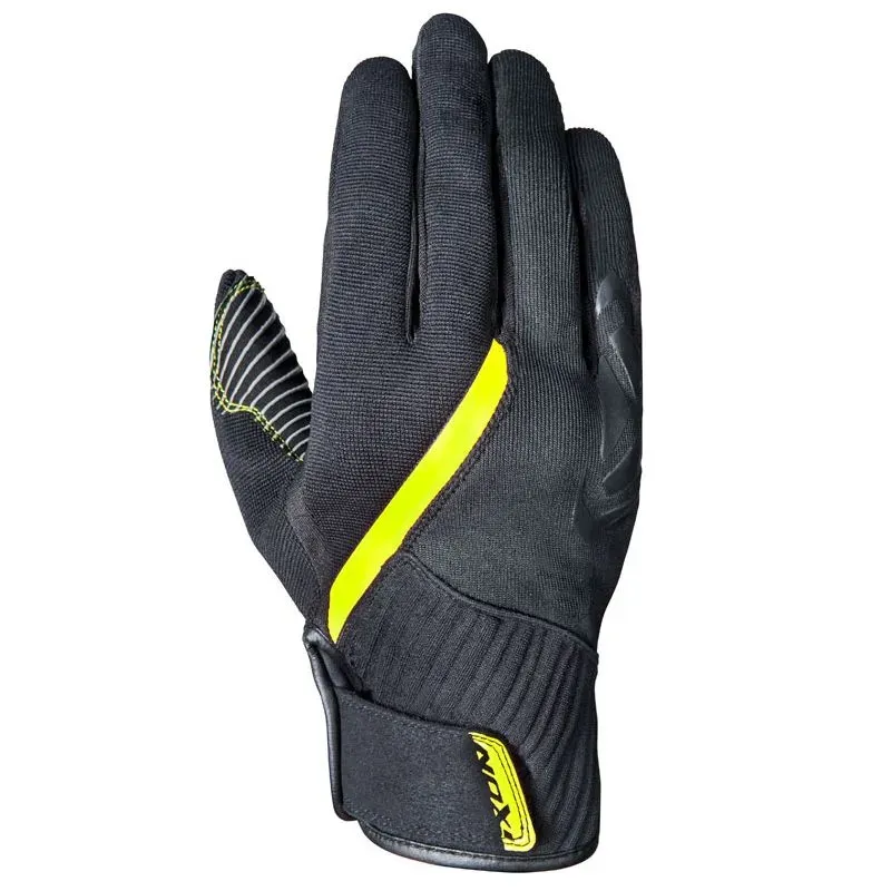 Gants IXON RS Wheelie (Noir/Gris/Jaune) - Image 2