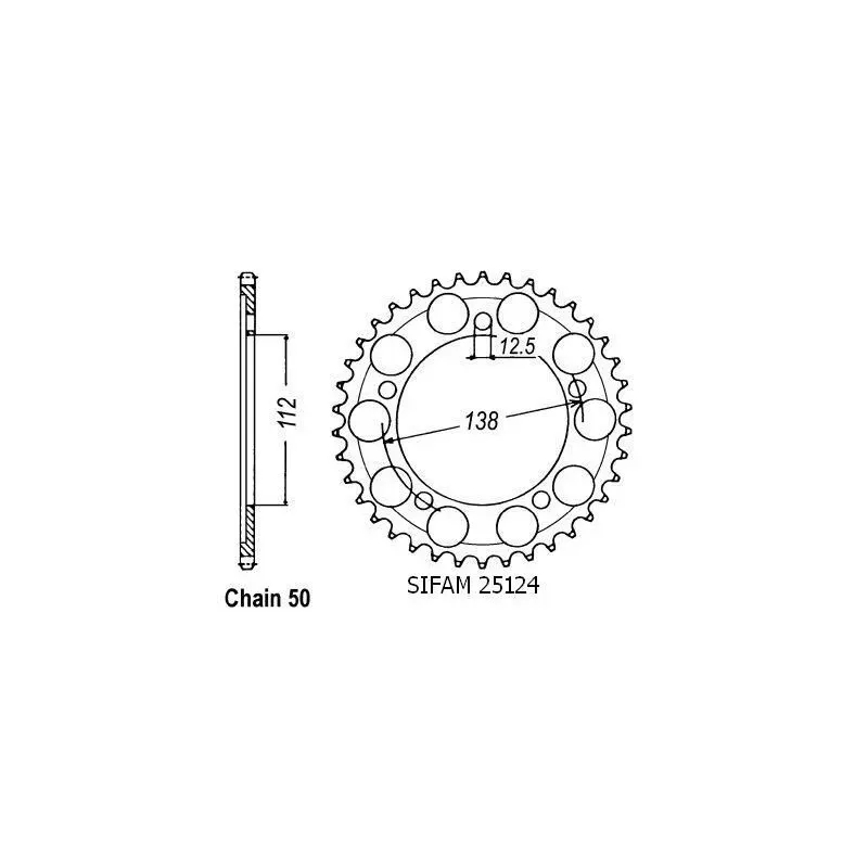 Couronne SIFAM 25124CZ - Image 2