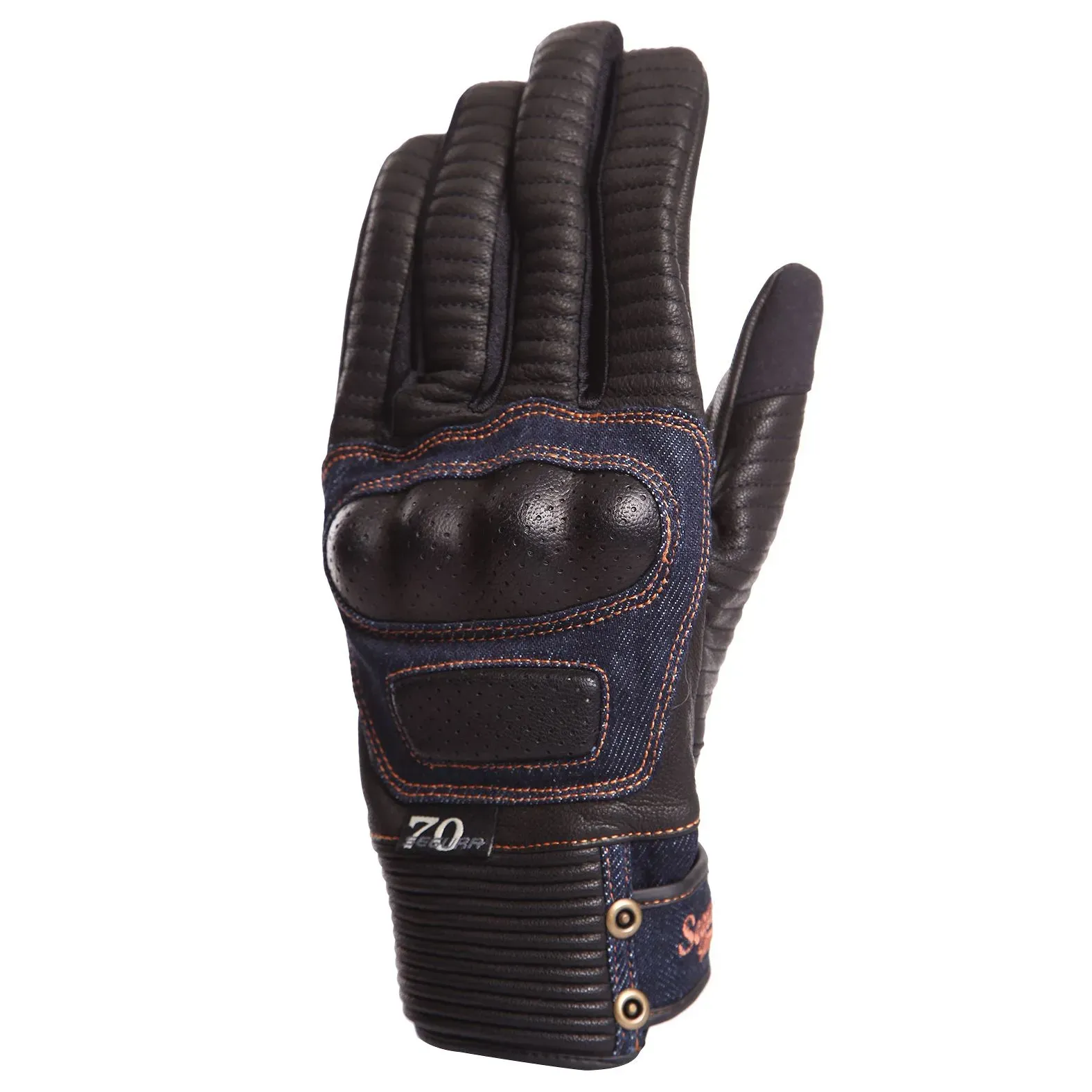 Gants SEGURA Splinter (Noir/Bleu) - Image 2