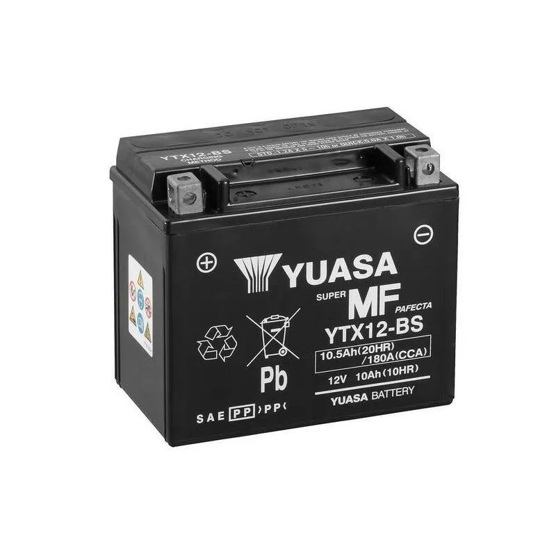 Batterie YUASA YTX12-BS - Image 2