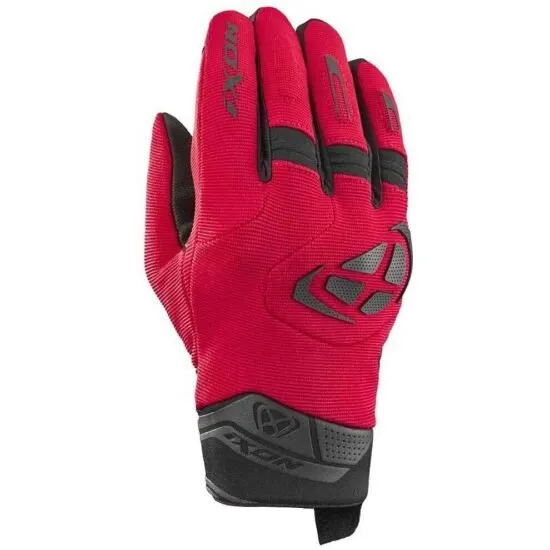 Gants IXON Mig 2 (Rouge/Noir)