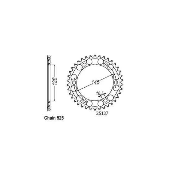Couronne SIFAM 25137CZ