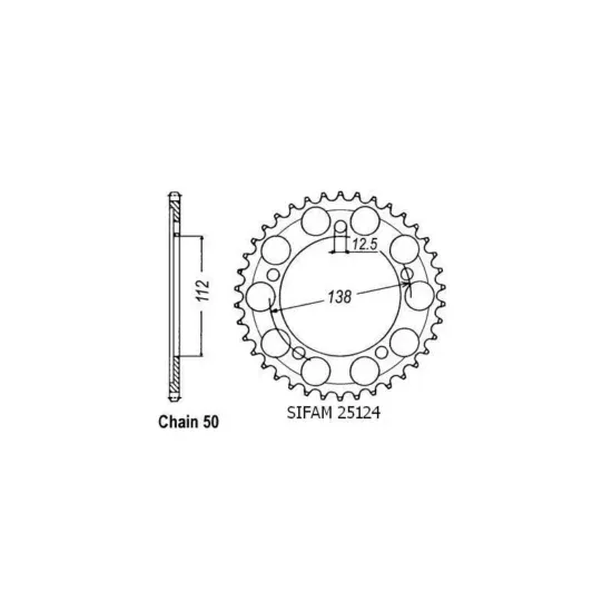 Couronne SIFAM 25124CZ
